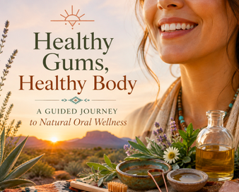 Lady smiling about my new workshop- Healthy Gums, Healthy Body